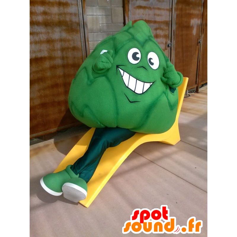 Couve mascote, alcachofra gigante - MASFR20682 - Mascot vegetal