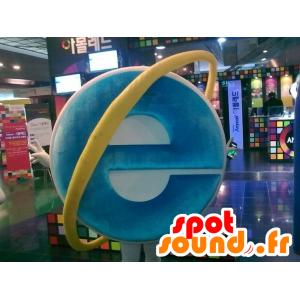 Computer maskot, Internet Explorer - Spotsound maskot kostume