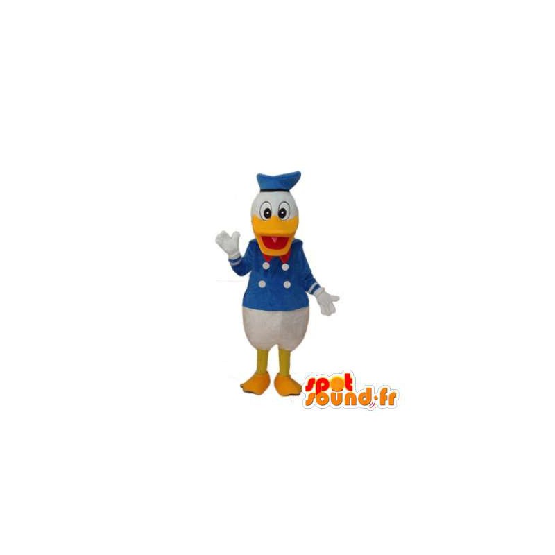 Maskot av den berömda Donald Duck. Anka kostym - Spotsound