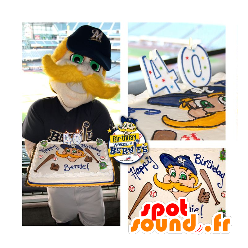 Mascot vaalea, mustachioed - MASFR20716 - Mascottes Homme Mascot vaalea, mustachioed - MASFR20716 - Mascottes Homme