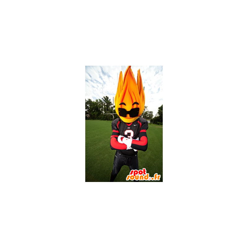 Torch-Maskottchen mit Sonnenbrille - MASFR20744 - Maskottchen nicht klassifizierte