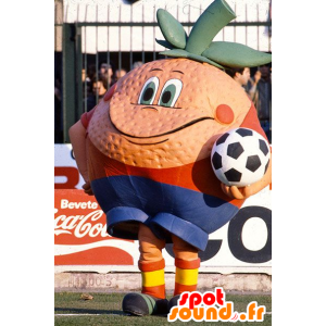 Giant oranje mascotte - MASFR20770 - fruit Mascot