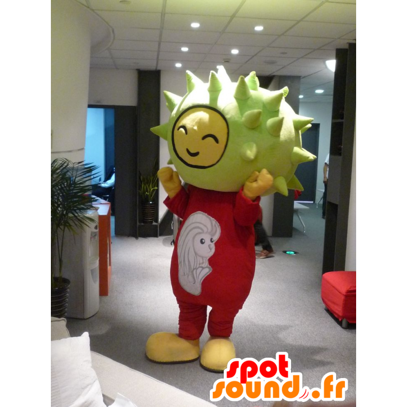 Mascot hornet melon, kastanje bug - Spotsound maskot kostume