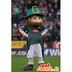 Irish Red Snowman Mascot - MASFR20773 - Niesklasyfikowane Maskotki