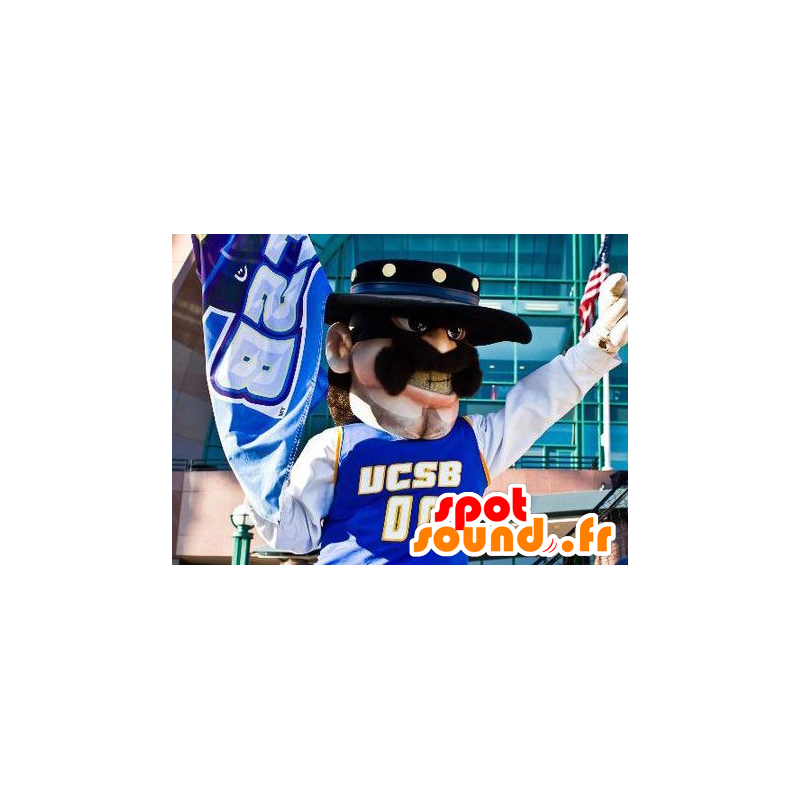 Bandit mascotte, cowboy, messicana - Mascotte umane - MASFR20786 - SpotSound.fr