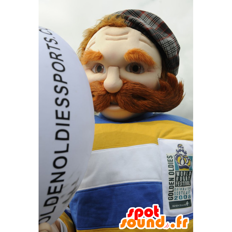 Maskot rödhårig man, irländsk - Spotsound maskot Maskot rödhårig man, irländsk - Spotsound maskot