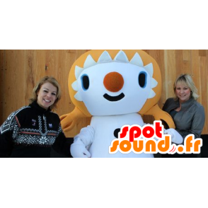 Blonde mascotte ragazza con trapunte - Mascotte bambino - MASFR20794 - SpotSound.fr