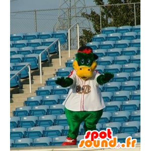 Zielony i żółty krokodyl maskotka - MASFR20801 - krokodyle Mascot