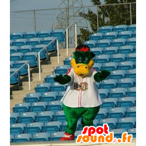 Zielony i żółty krokodyl maskotka - MASFR20801 - krokodyle Mascot