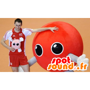 Mascot balão vermelho, alienígena - MASFR20850 - mascotes monstros