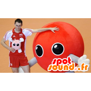 Mascot rød ballong, fremmede - MASFR20850 - Maskoter monstre