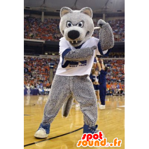 Maskot Grizzlies, ve sportovní oblečení - MASFR20872 - Bear Mascot