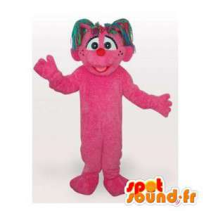 Mascot capelli colore rosa - MASFR006437 - Mascotte non classificati