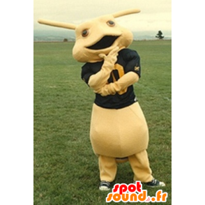Kaninmaskot, gul varelse - Spotsound maskot