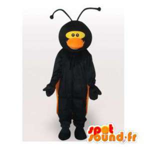 Mascot joaninha amarelo e preto. Costume Ladybug - MASFR006439 - mascotes Insect