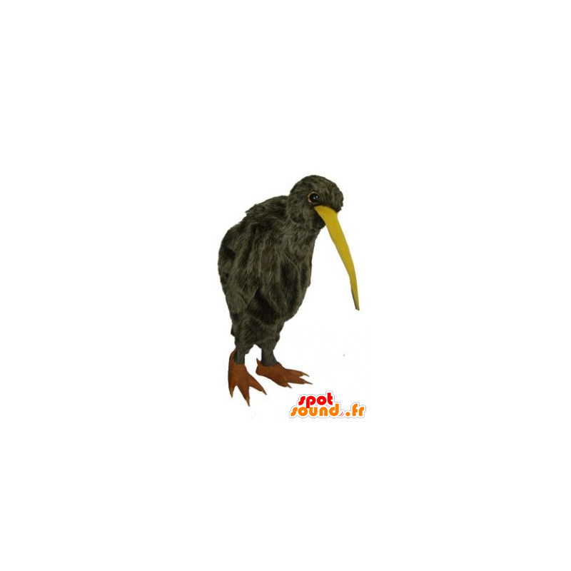 Mascotte d'oiseau marron, de courlis à long bec - MASFR20947 - Mascotte d'oiseaux Mascotte d'oiseau marron, de courlis à long bec - MASFR20947 - Mascotte d'oiseaux