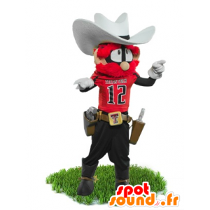 Cowboy maskot, sheriff - Spotsound maskot kostume