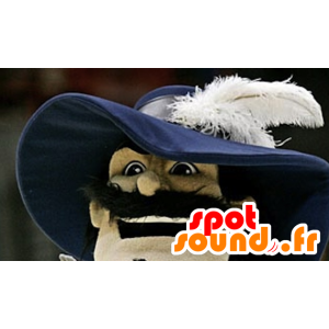 Mascot realistic musketeer - MASFR20963 - Mascots of soldiers