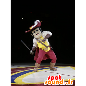 Musketeer maskot - Spotsound maskot kostume