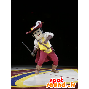 Musketeer maskot - Spotsound maskot