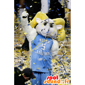 Geit maskot, gigantiske ram - MASFR20983 - Mascot Bull