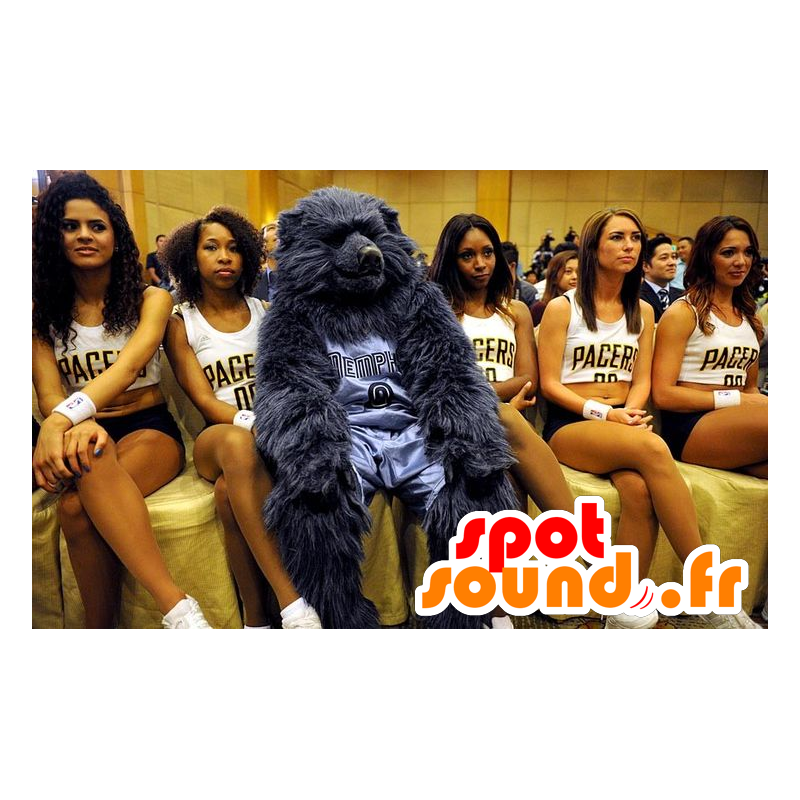 Black Dog μασκότ, όλα τα τριχωτά - MASFR21024 - Μασκότ Dog Black Dog μασκότ, όλα τα τριχωτά - MASFR21024 - Μασκότ Dog