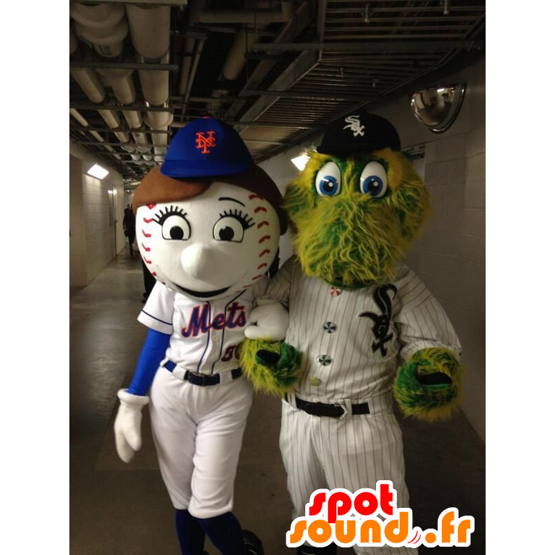 2 huisdieren: een honkbal en een krokodil - MASFR21037 - Mascot krokodillen 2 huisdieren: een honkbal en een krokodil - MASFR21037 - Mascot krokodillen