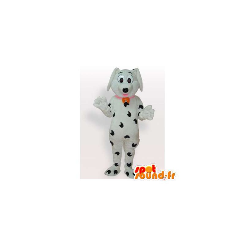 Koiran Dalmatian maskotti. dalmatian puku - MASFR006444 - koira Maskotteja