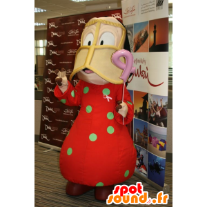 Orientalsk maskot - Spotsound maskot kostume