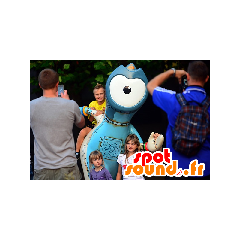 Mascot alien - mascotte van de Olympische Spelen van 2012 - MASFR21058 - mascottes monsters Mascot alien - mascotte van de Olympische Spelen van 2012 - MASFR21058 - mascottes monsters
