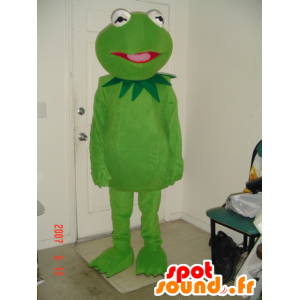 Maskot slavné zelené žáby, Kermit - MASFR21071 - žába maskot