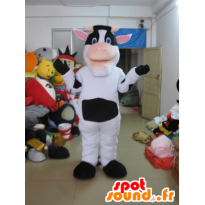 Mascota de vaca en blanco y negro - MASFR21072 - Vaca de la mascota