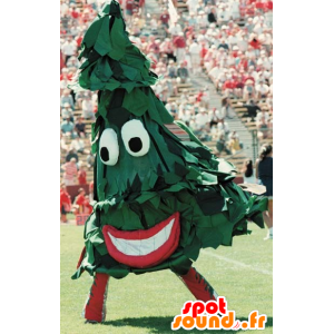 Mascote árvore verde, gigante