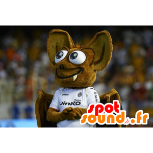 Mascot hermoso del palo marrón - MASFR21090 - Mascota del ratón