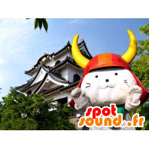 Samurai cat maskot - Hikonyan maskot - Spotsound maskot kostume