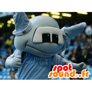 Blu alieno mascotte - MASFR21107 - Mascotte di mostri