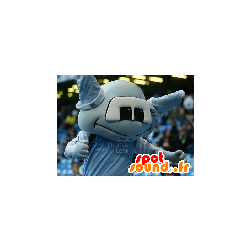 Blue alien mascot - MASFR21107 - Monsters mascots