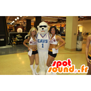 Mascot polar bear, tiger - MASFR21110 - Tiger mascots