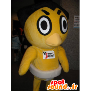 Maskot gul kylling, and - Spotsound maskot kostume