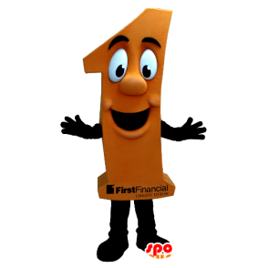 Mascot Obrázek 1 oranžová - MASFR21141 - Neutajované Maskoti