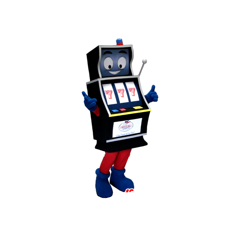 Mascote de máquina caça-níquel de cassino - Mascotes de objeto - MASFR21148 - SpotSound.fr