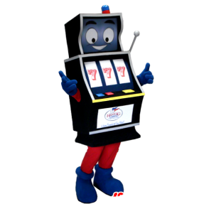 Mascotte de machine à sous de casino - MASFR21148 - Mascottes d'objets