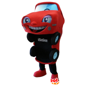 赤と黒の車のマスコット-MASFR21151-オブジェクトのマスコット