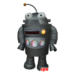 Maskot šedá robot, velmi vtipné - MASFR21152 - Maskoti roboty