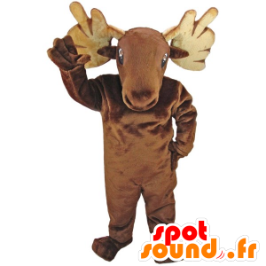 Mascotte elk, reindeer, caribou brown - MASFR21153 - Animals of the forest