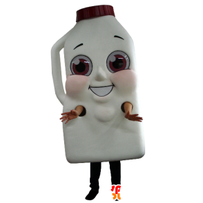 Mascot giant bottle of milk or chocolate drink - MASFR21156 - Mascots bottles