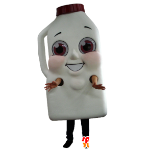 Mascot riesigen Flasche Milch oder Schokoladengetränk - MASFR21156 - Maskottchen-Flaschen