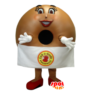 Mascot Giant Donuts - MASFR21197 - Fast Food Maskoter