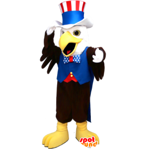 Maskot černé a bílé orlice v Republican konalo - MASFR21200 - maskot ptáci