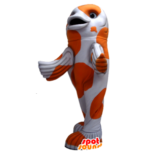 Pescado blanco y la mascota de naranja - MASFR21238 - Peces mascotas